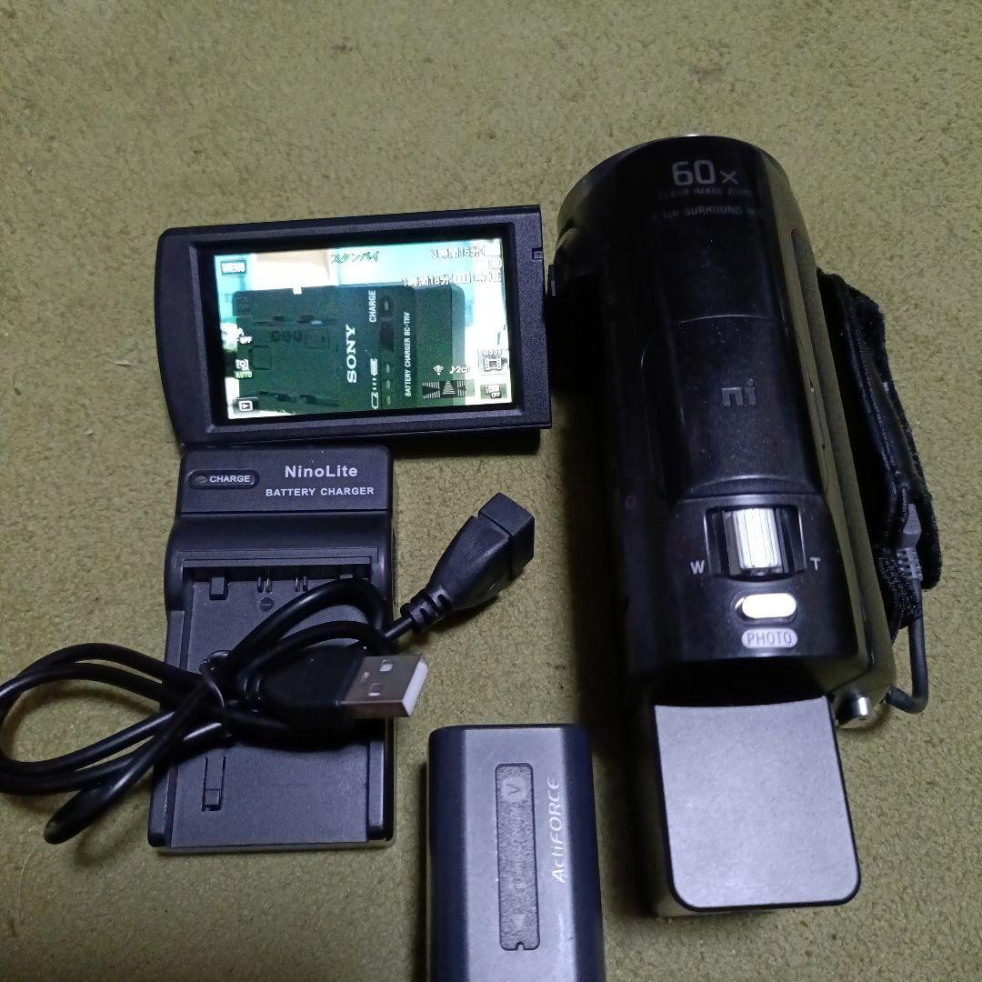 Sony HDR-CX670 ビデオカメラ 動作確認済み　現状渡し