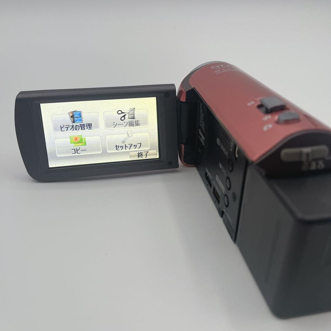 Panasonic HC-V300M デジタルハイビジョンビデオカメラ ピンク