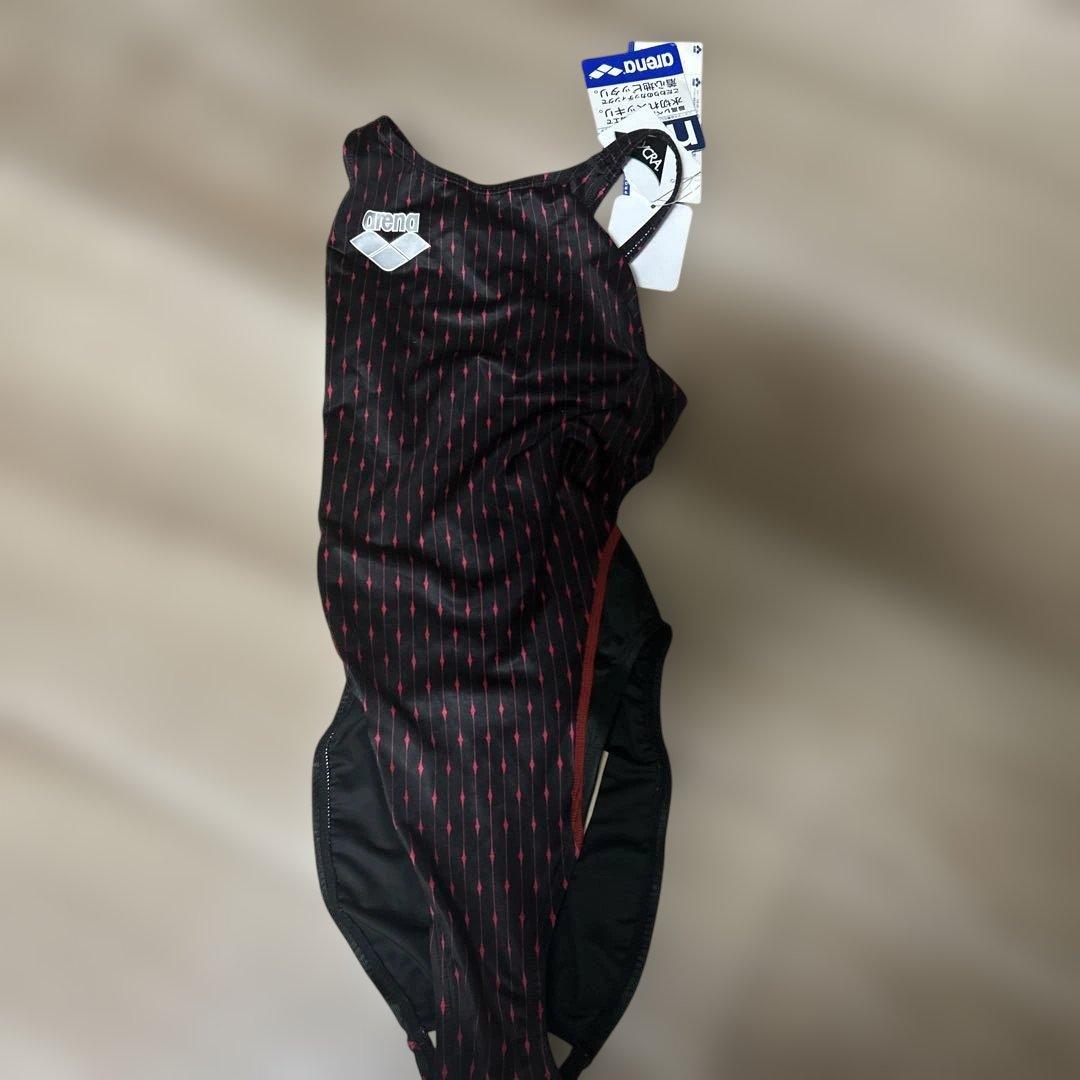 DURAD スポーツ用水着 Lサイズ 黒/赤