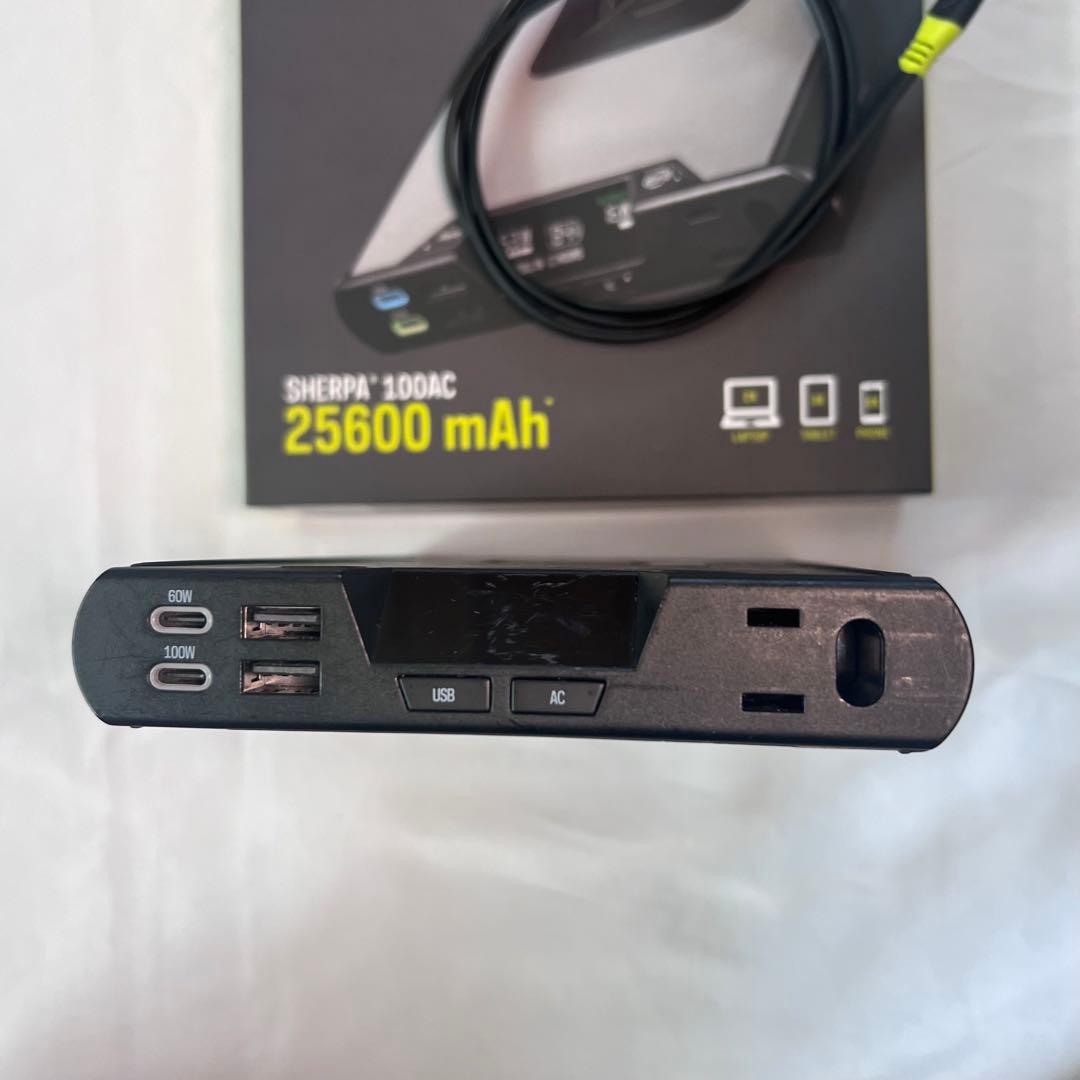 スマホアクセサリー GOAL ZERO Sherpa 100 AC Power Bank 4th