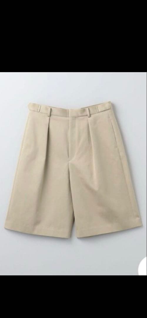 roku 6 ベージュオーバーハーフパンツ　完売品