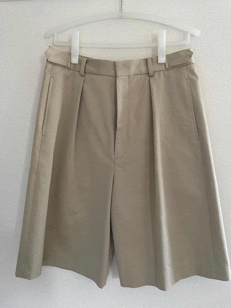 roku 6 ベージュオーバーハーフパンツ　完売品