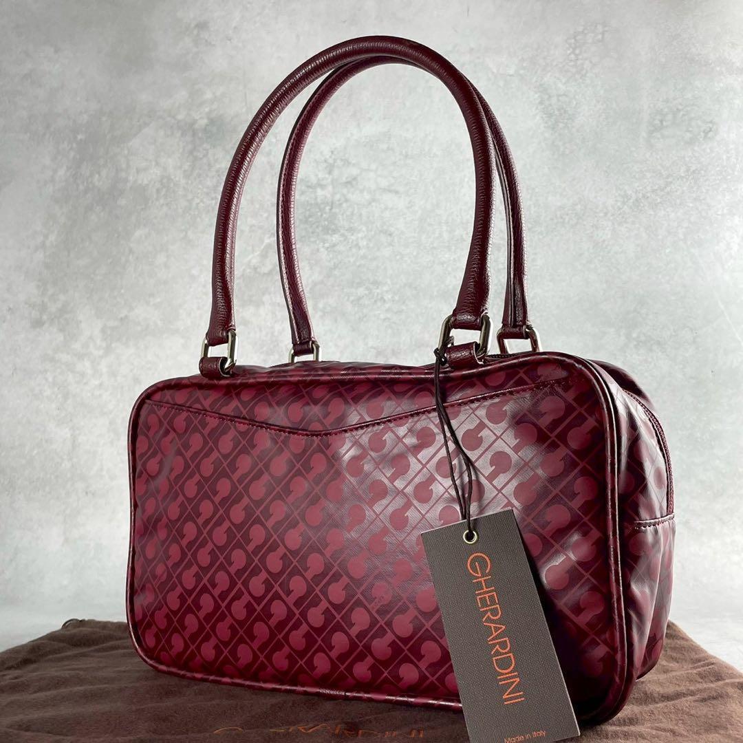 新品✨ ゲラルディーニ ハンドバッグ SOFTY モノグラム ミニボストン