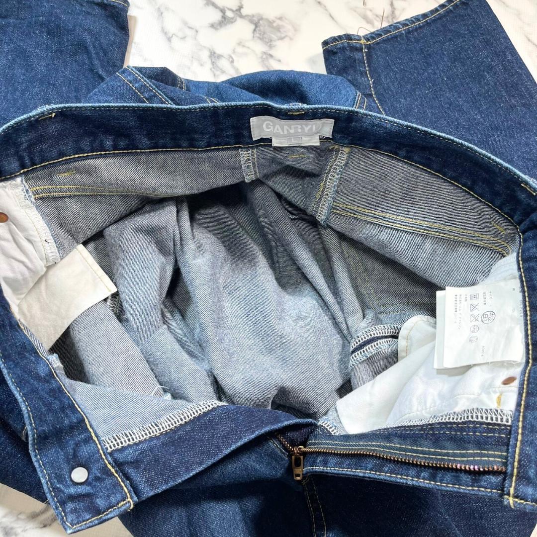 ✨極美品✨GANRYU COMME des GARCONS サルエル デニム L