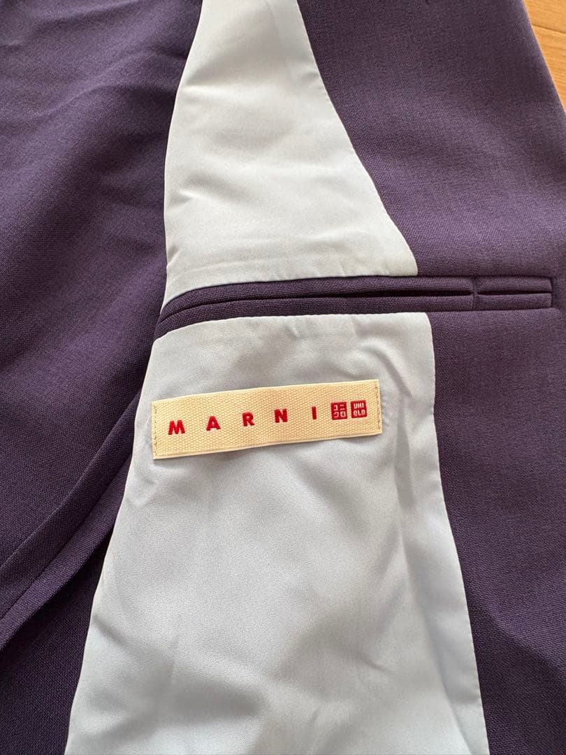 未使用　UNIQLO ユニクロ　MARNI　サマースーツ　セットアップ　S