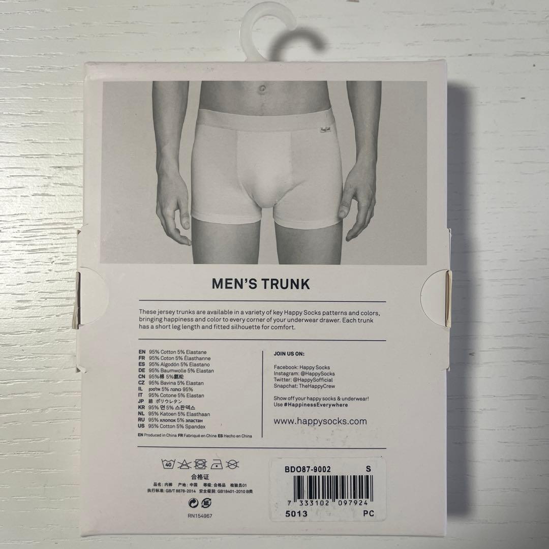新品★ハッピーソックス★ボクサーパンツ★サイズS ４枚セット
