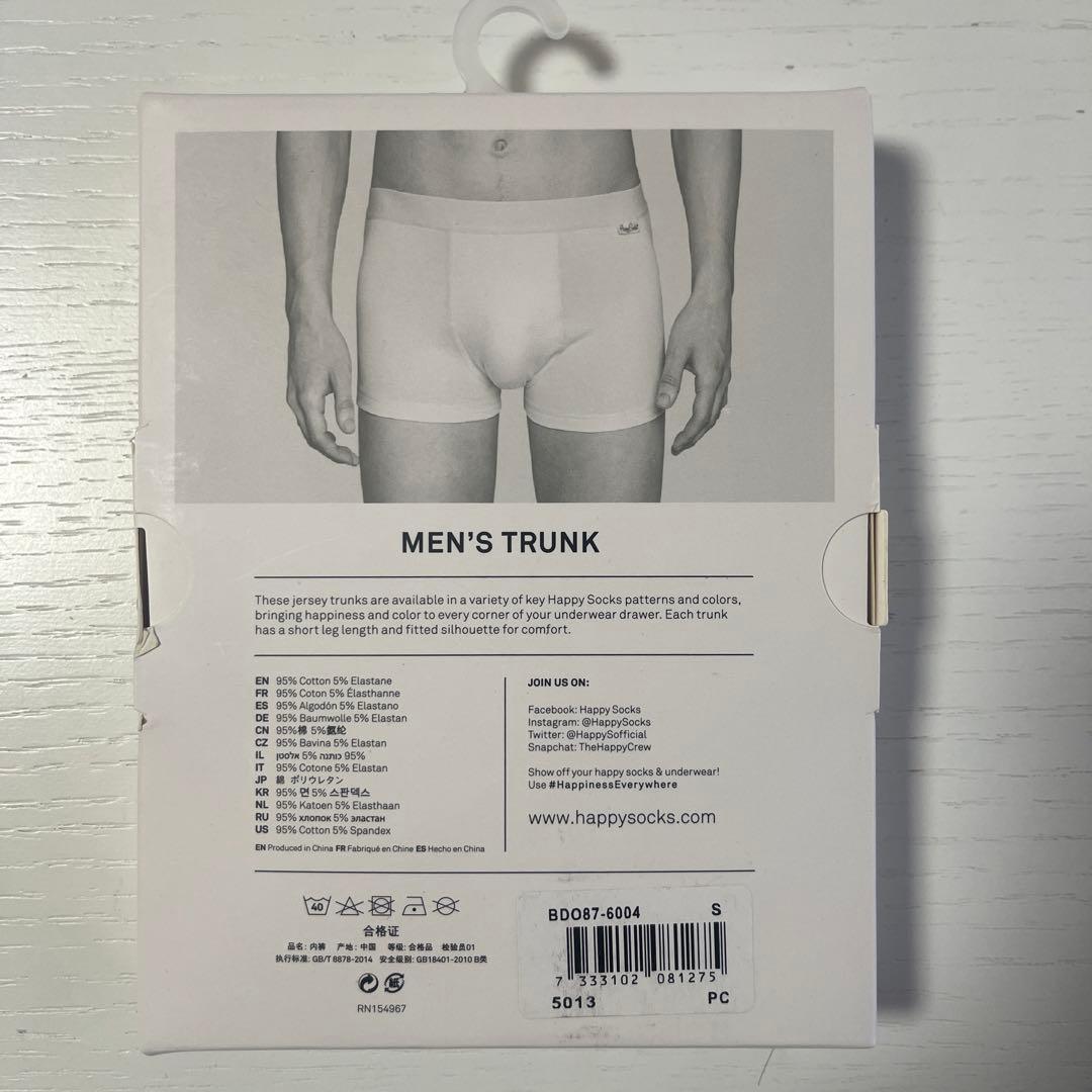 新品★ハッピーソックス★ボクサーパンツ★サイズS ４枚セット