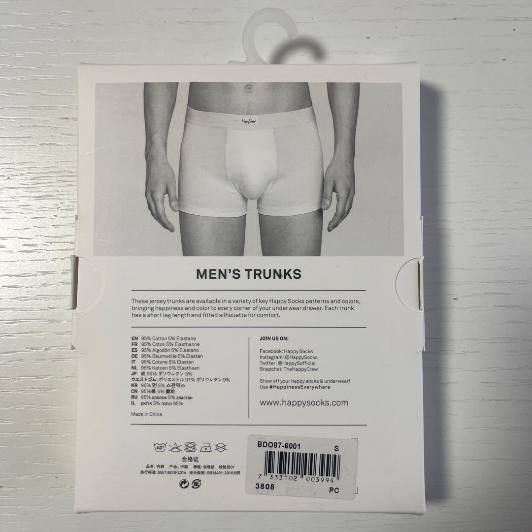 新品★ハッピーソックス★ボクサーパンツ★サイズS ４枚セット
