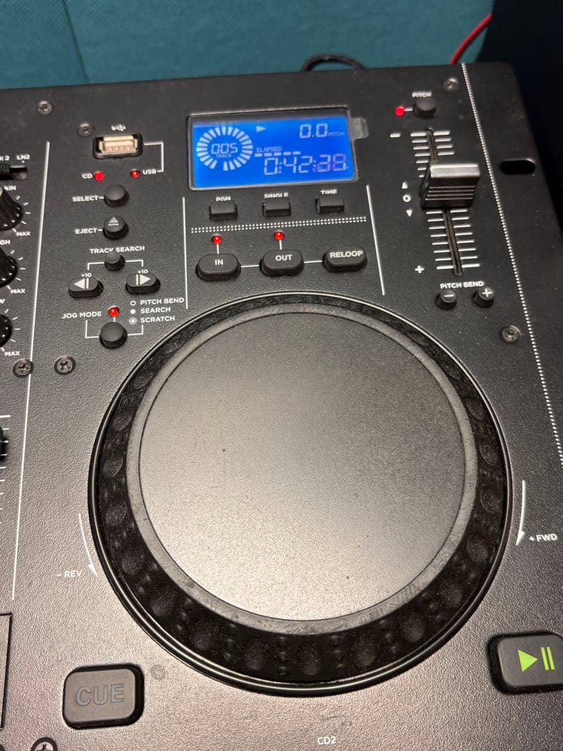 GEMINI ミキサー一体型　オールインワンDJプレーヤー/CDM-4000