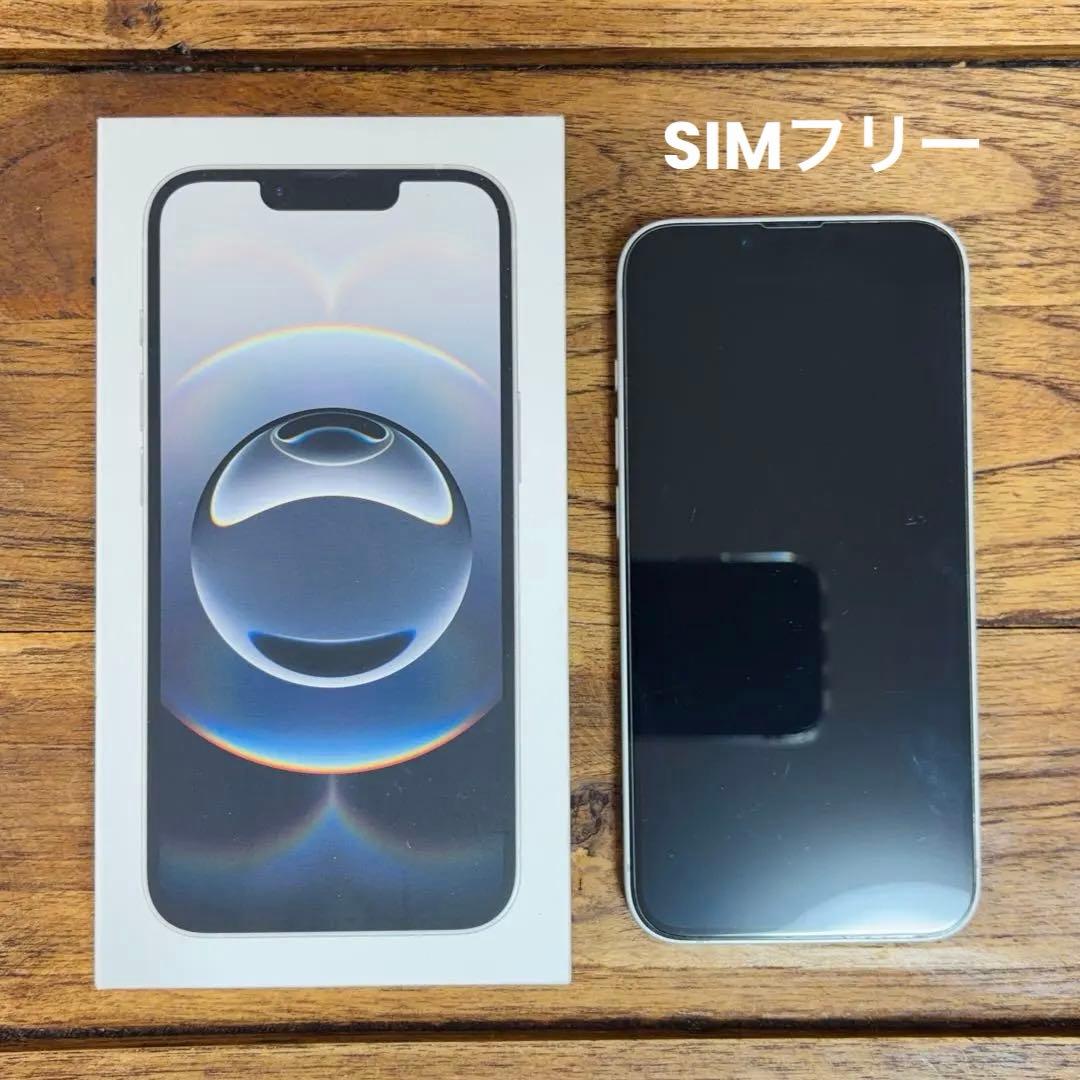 【極美品／バッテリー100%】iPhone 16e 128GB ホワイト