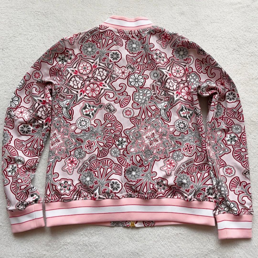 美品　マークアンドロナ　近年　セットアップ　ジャケット　スカート　花柄　ピンク