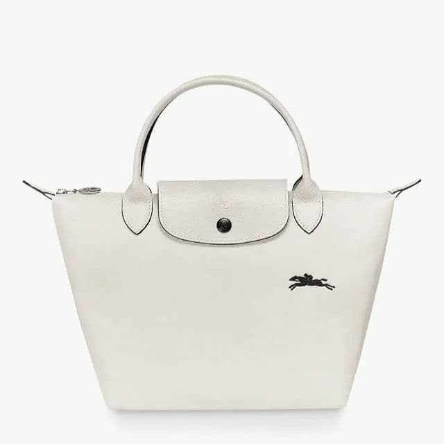 LONGCHAMP プリアージュ ハンドバッグ S チョーク