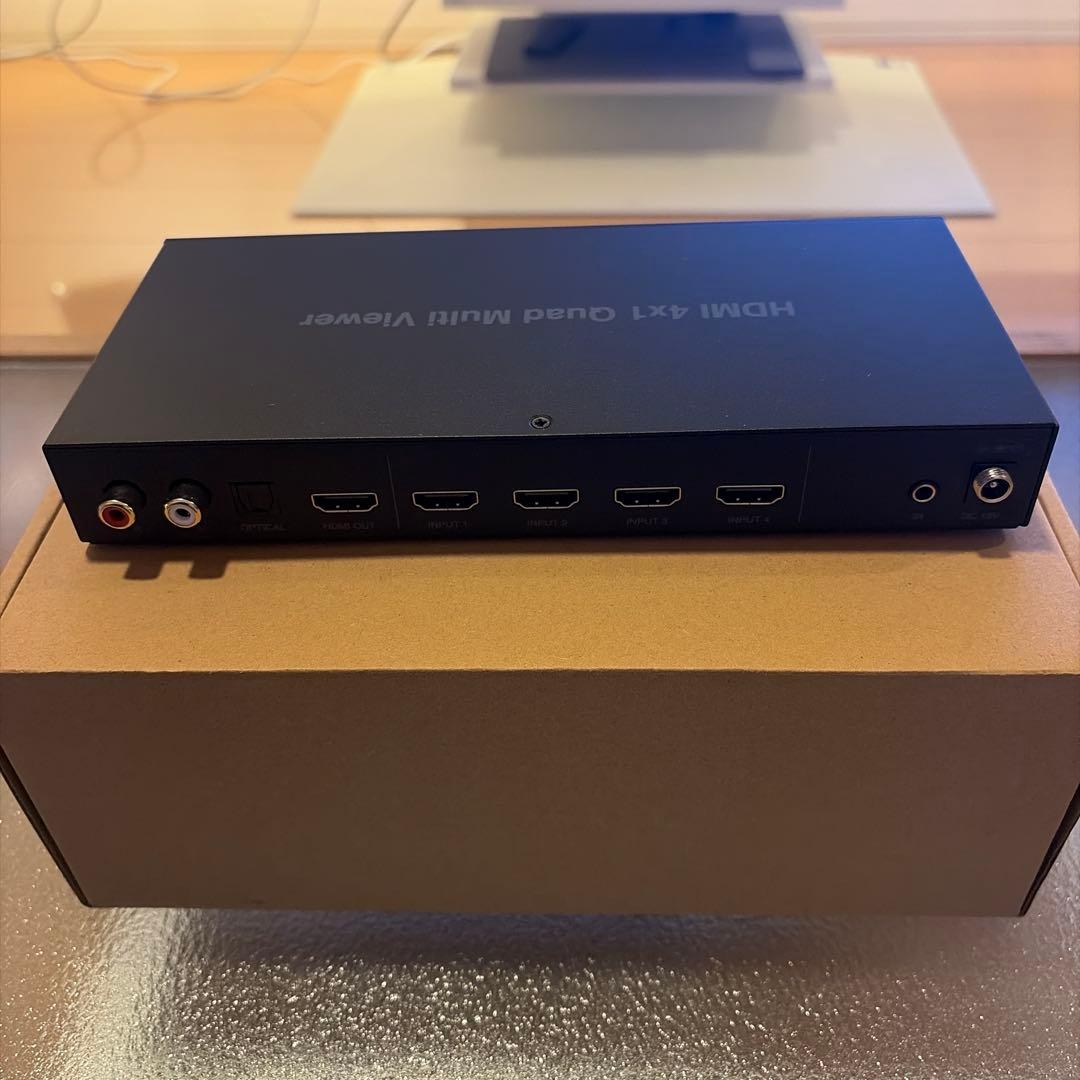 サンワサプライ HDMI分割切替器 4K/60Hz対応 SW-PHD41MTV