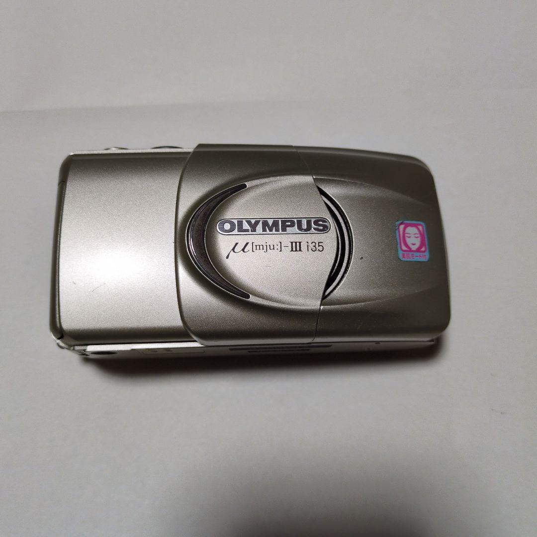 OLYMPUS μ[mju:]-III i35 シルバー コンパクトカメラ