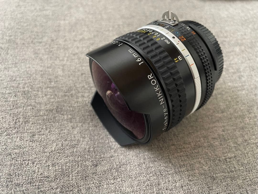 魚眼レンズ　Nikon Fisheye 16mm F2.8s