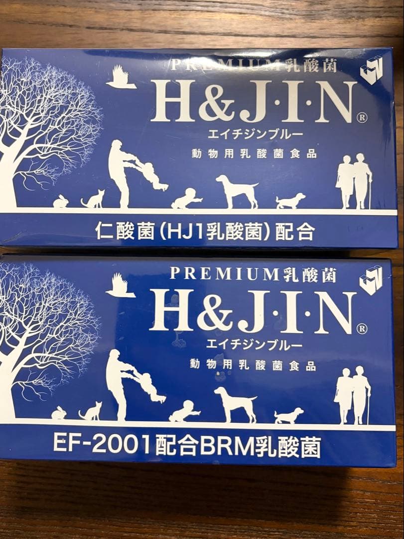 H&JIN エイチジンブルー　動物用乳酸菌90包×2箱