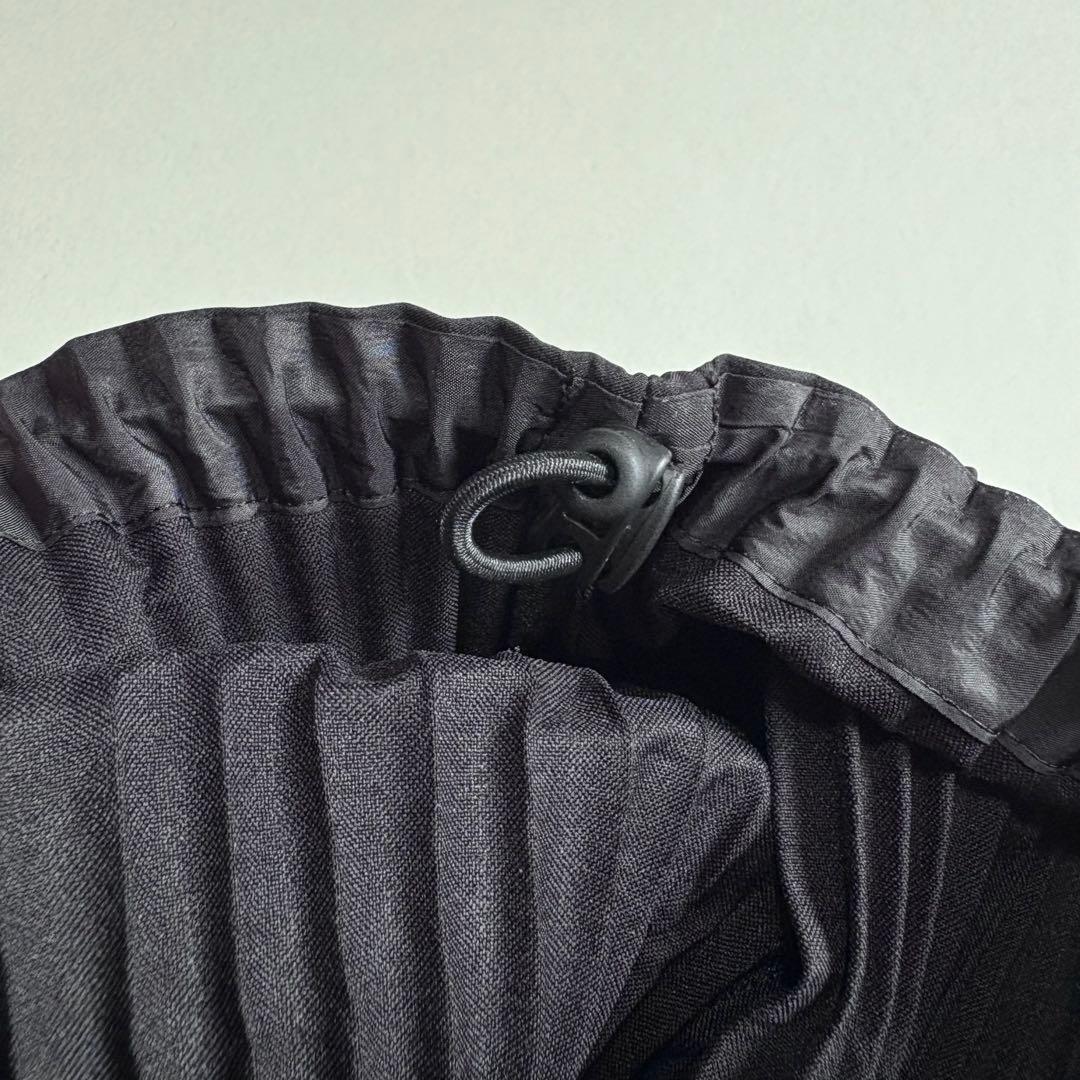 新品 25ss homme plisse オムプリッセ ハット 黒 ブラック