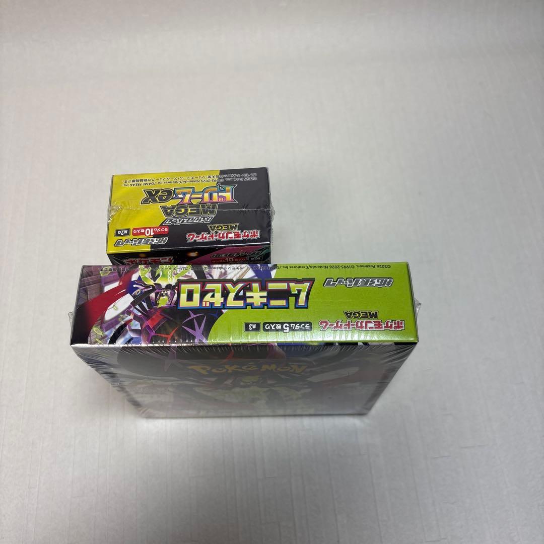 ポケモンカードムニキスゼロ & MEGAドリームEXボックスシュリンク付き
