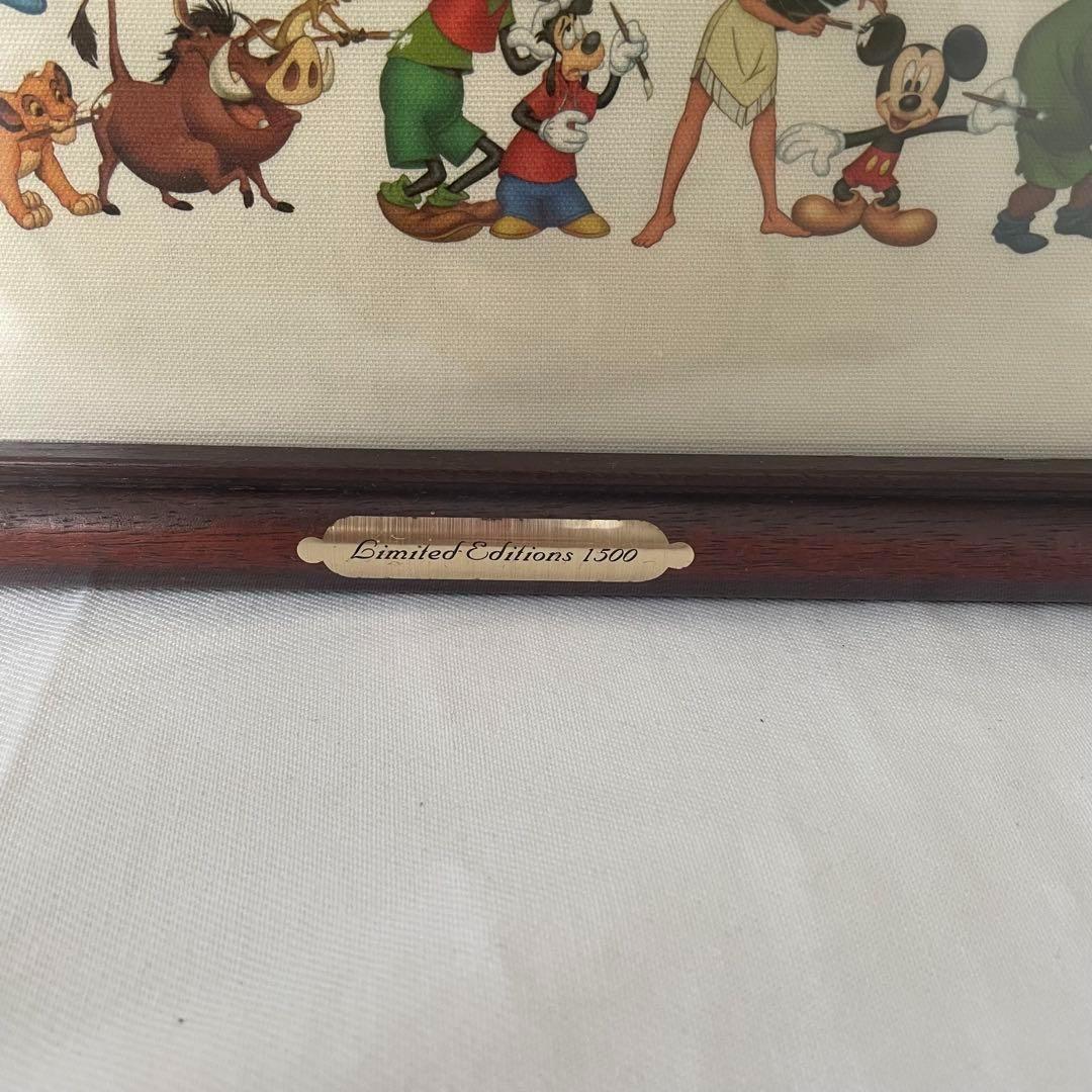 ウォルト・ディズニー 生誕100周年記念 1500枚限定　布製 ポスター
