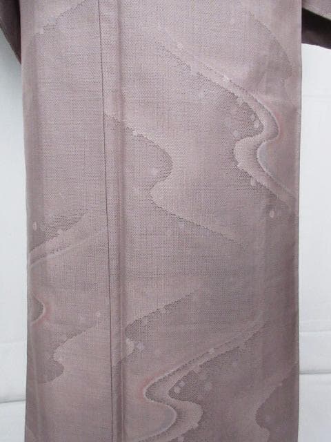 新古品！都喜エ門＊藤絹織物＊７マルキ＊本場大島紬＊着物＊少々難あり＊１５７ｃｍ