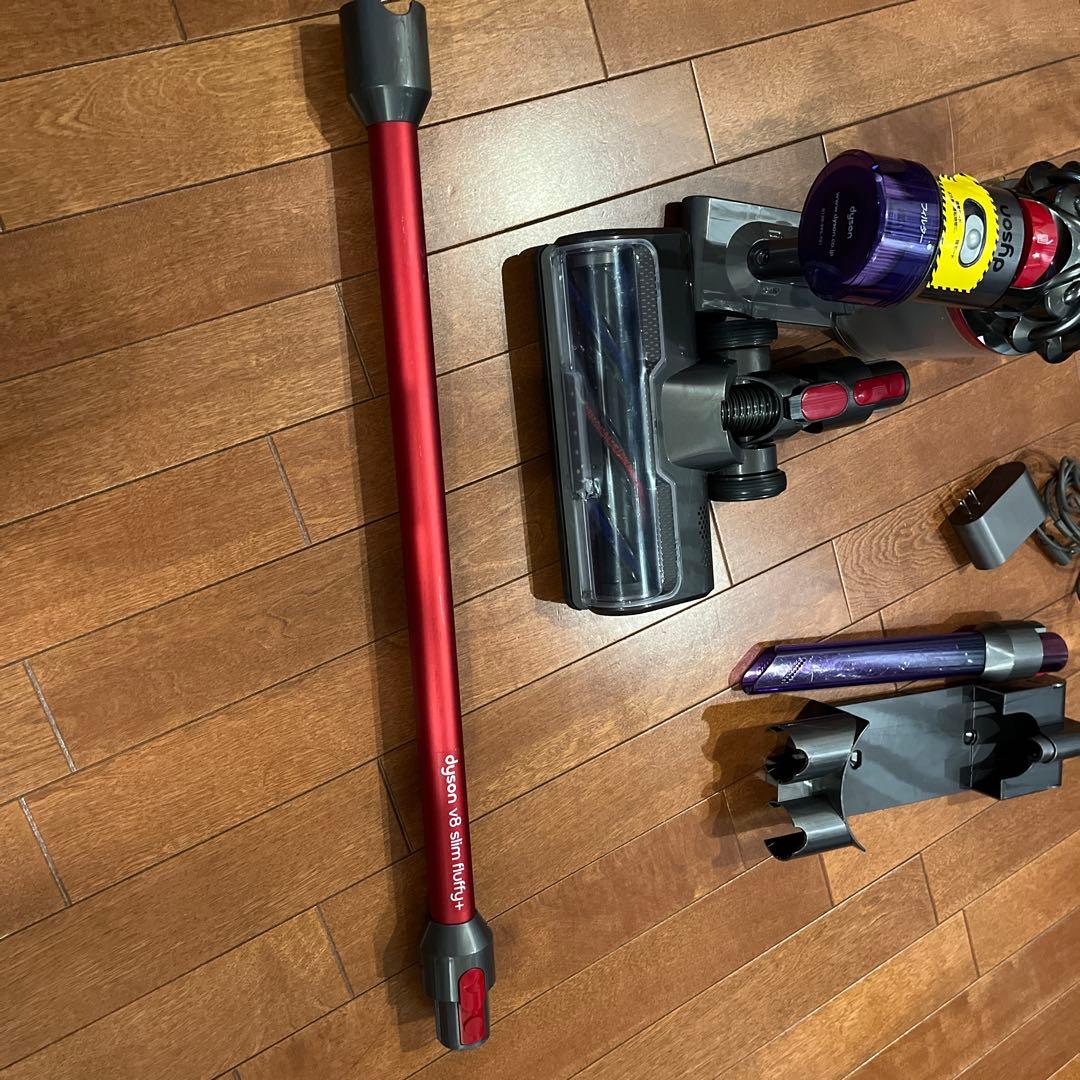 dyson v8 slim fluffy + 現役
