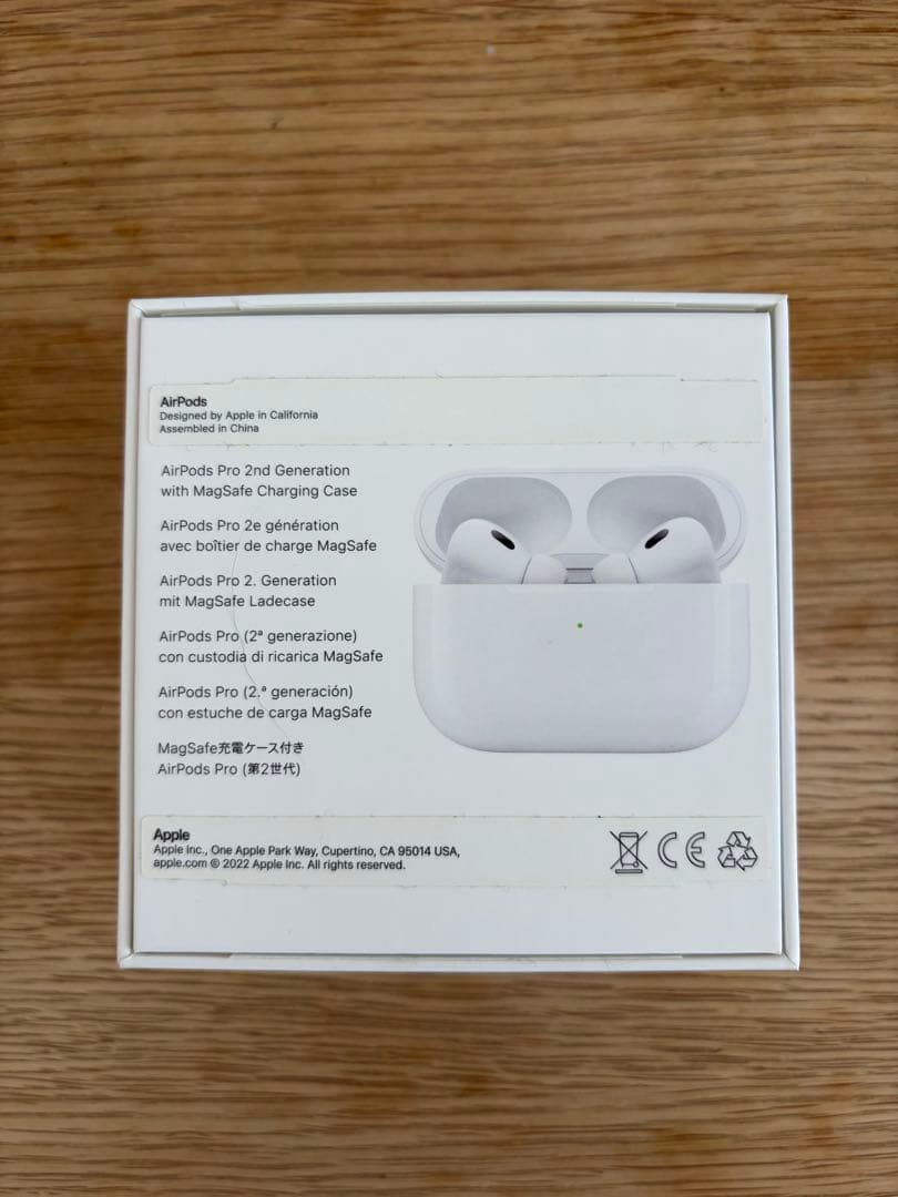 イヤホン AirPods Pro 2 MQD83J/A