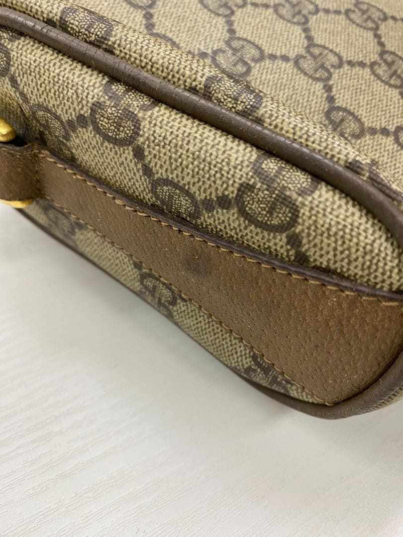 OLD GUCCI　シェリーライン　PVCレザー　サコッシュ