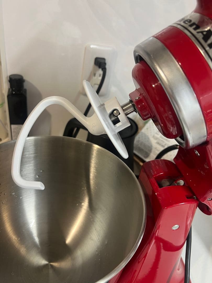 キッチンエイド Kitchenaid　9KSM95　赤色　中古品
