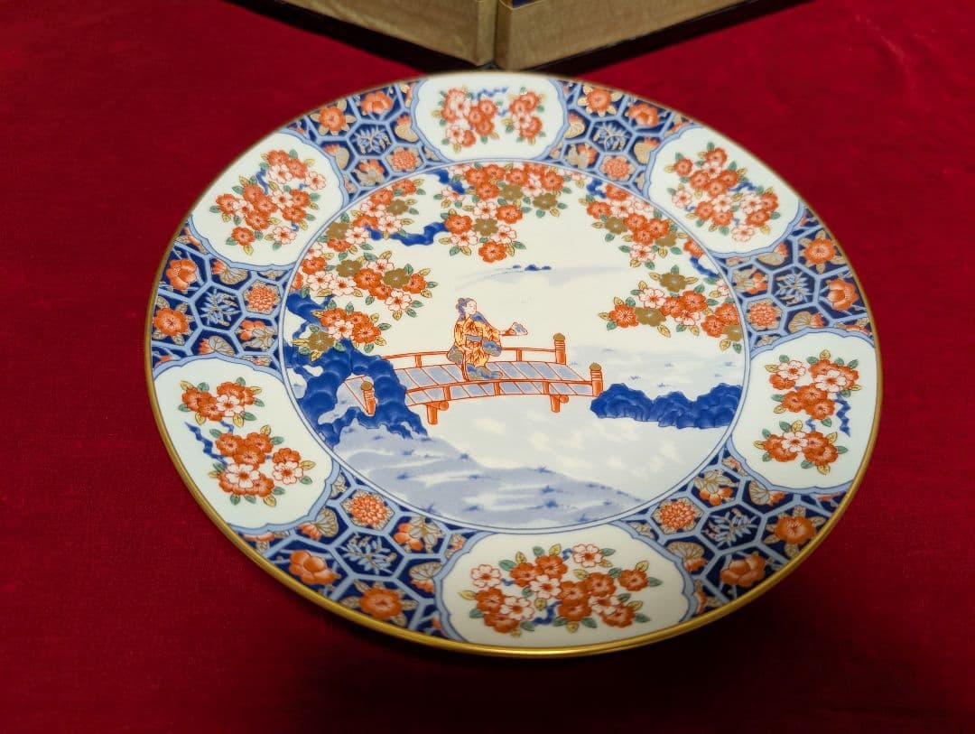 香蘭社　絵皿　飾り皿　6枚