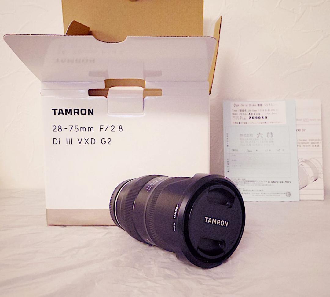 タムロン レンズ　28-75mm F/2.8 Di III VXD G2