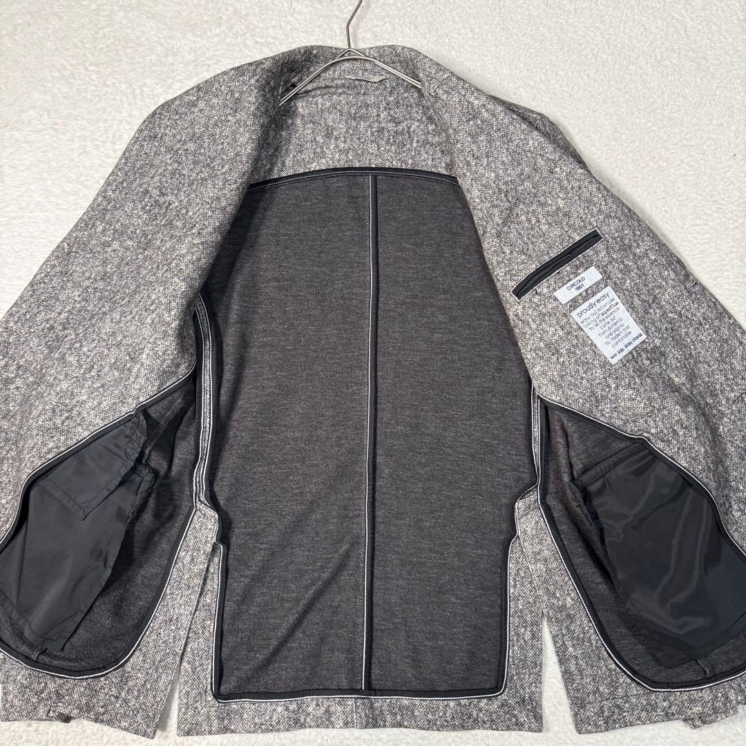 未使用級 メンズXL相当 チルコロ イージーストレッチテーラードジャケット 50