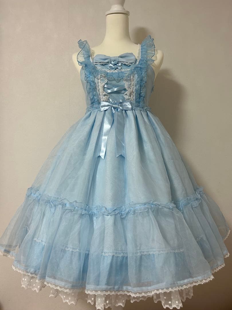 Angelic Pretty Lovely オーガンジージャンパースカート