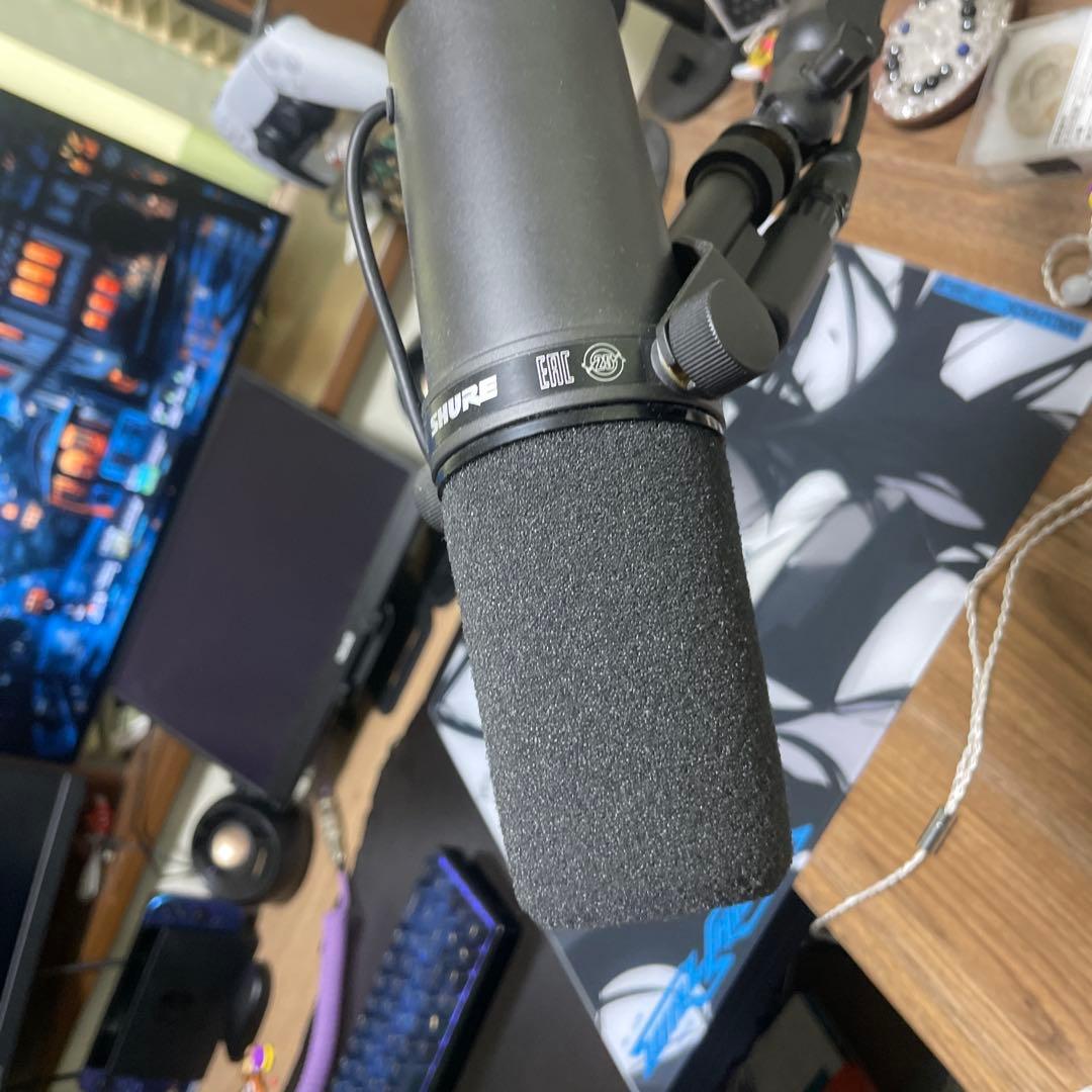 SHURE sm7b YAMAHA AG-03 マイクアームセット