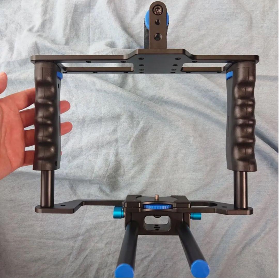 カメラ用フレーム！手振れ防止に！一眼レフやミラーレスカメラ対応！