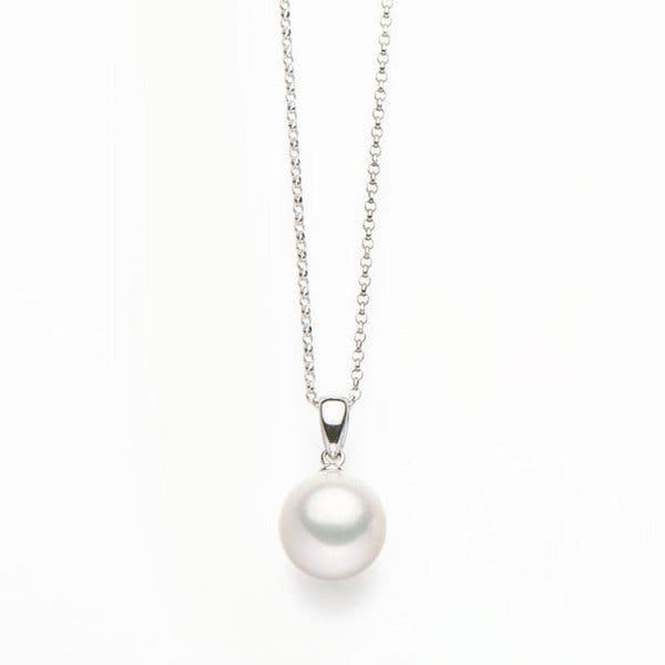 三洋パール アコヤパール アコヤ真珠 一粒ネックレスジュエリー 未使用美品