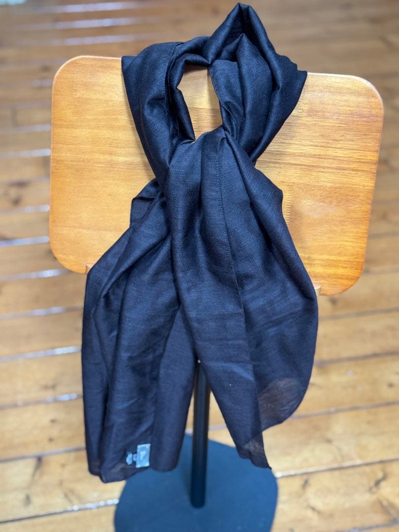 8303さん専用 ディオールオム/エディ期 ウールシルクストール ブラック