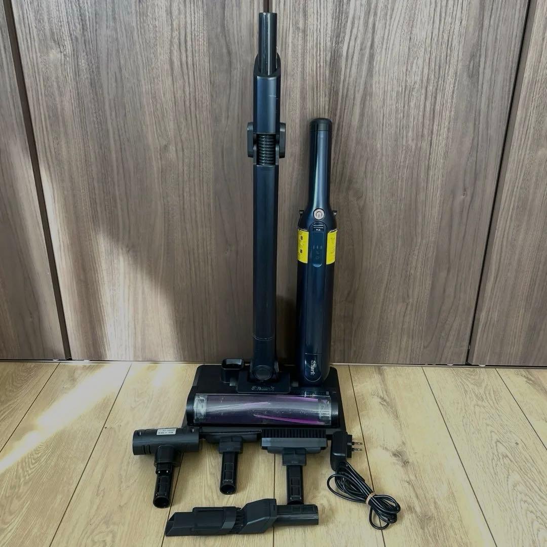 SHARKシャーク コードレスサイクロン掃除機 CS651JBL 上位モデル