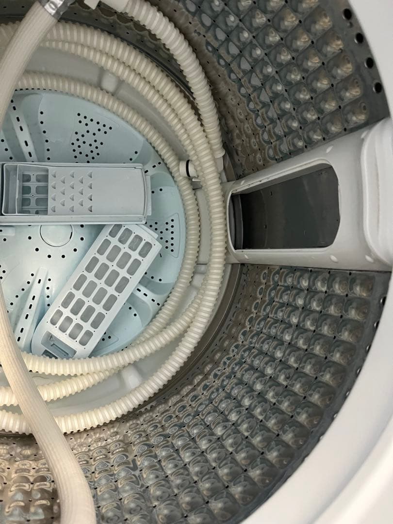 AQUA 洗濯機 7kg 2021年製 上開き　インバーター搭載　風乾燥T