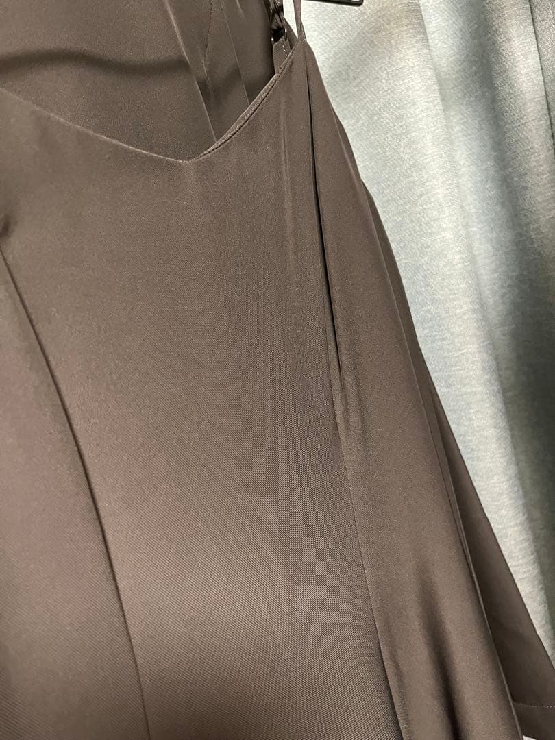 niana トランスペアレントヘムセットアップドレス 2点セット