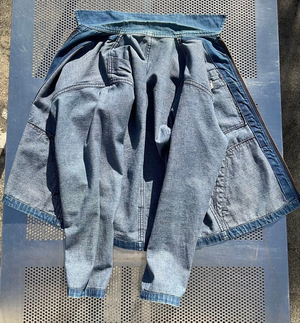60s 70s Leslie MFG レスリー　デニム　ワークジャケット　短丈