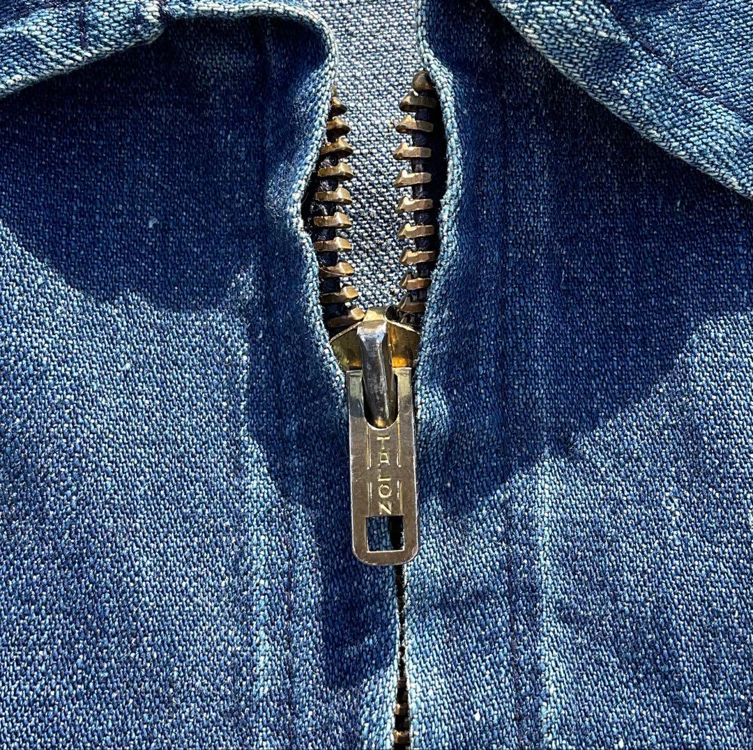 60s 70s Leslie MFG レスリー　デニム　ワークジャケット　短丈