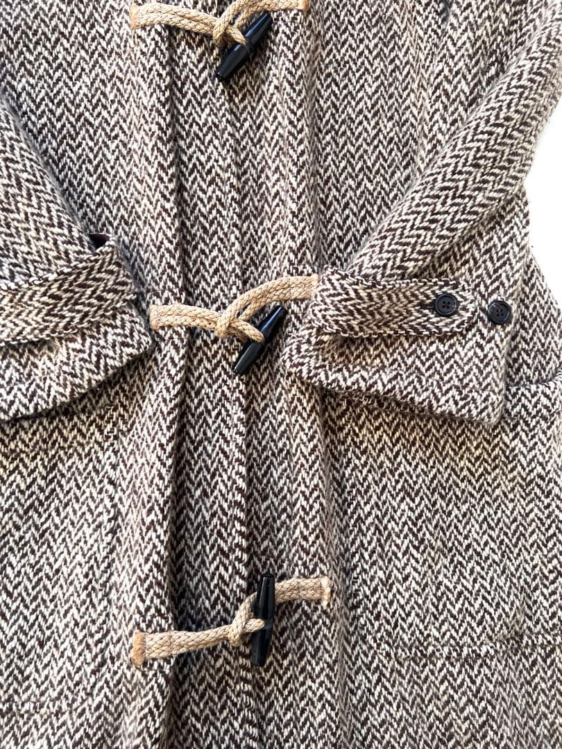 90sラルフローレン マキシ丈ダッフルコート ニット オーバーサイズ