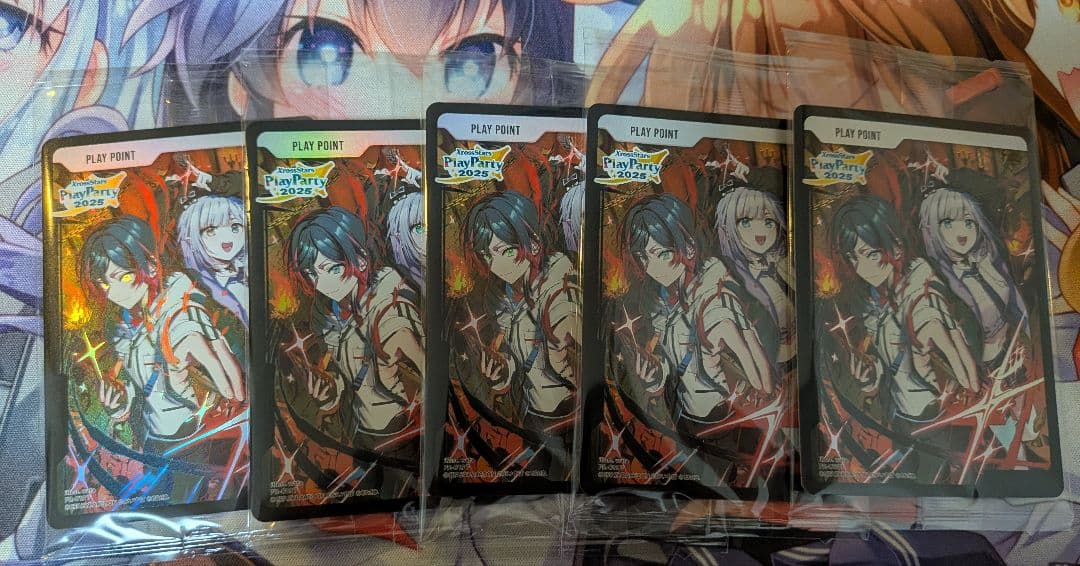 XrossStars プレイポイント プロモ 5枚 Play Party