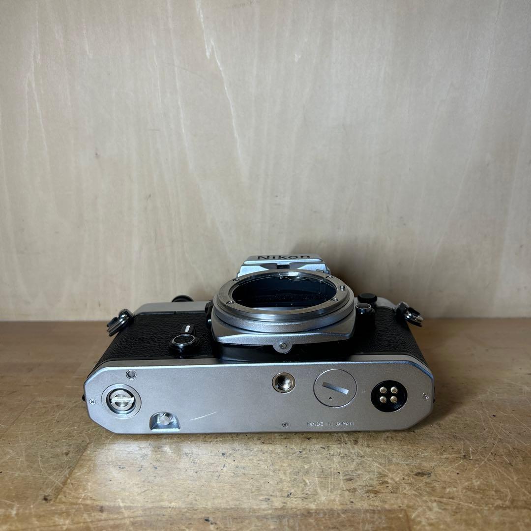 Nikon FE シンプルニコン　シルバーボディー　完動極美品