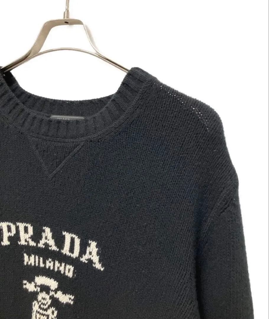 Prada カシミヤ混　ニットセーター　XL