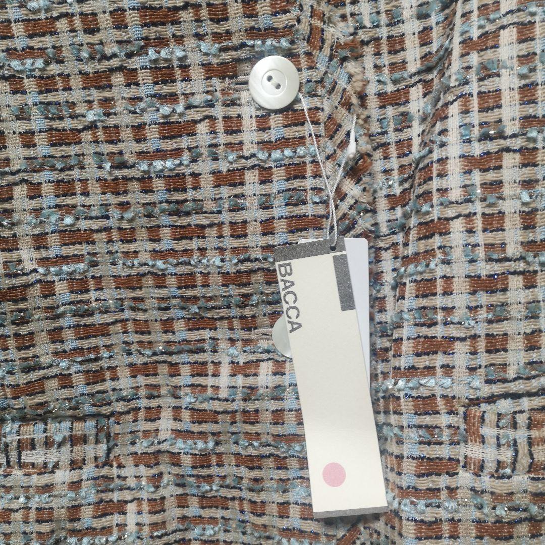 BACCA ツイードベスト 新品未使用