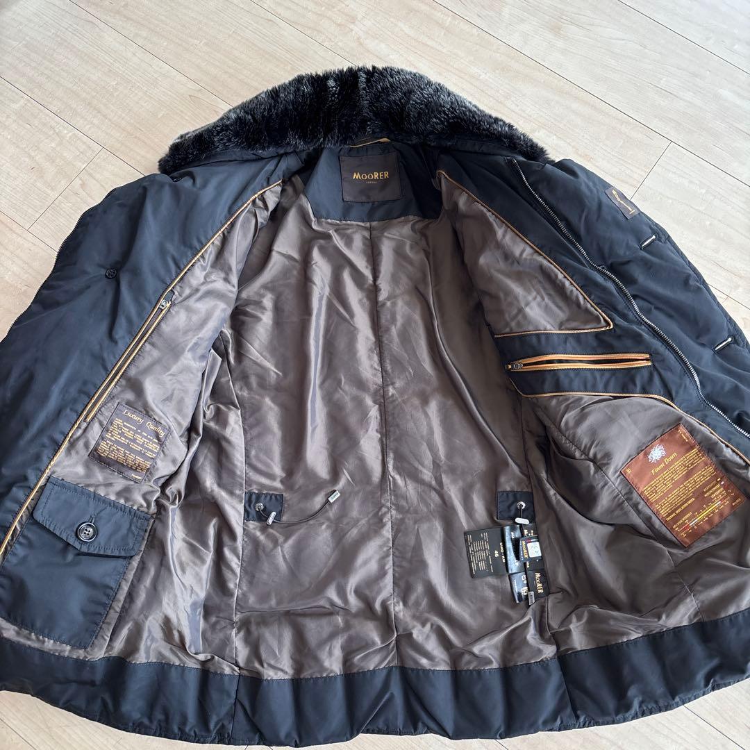 Moorer SIROダウンジャケット 46 ブラック