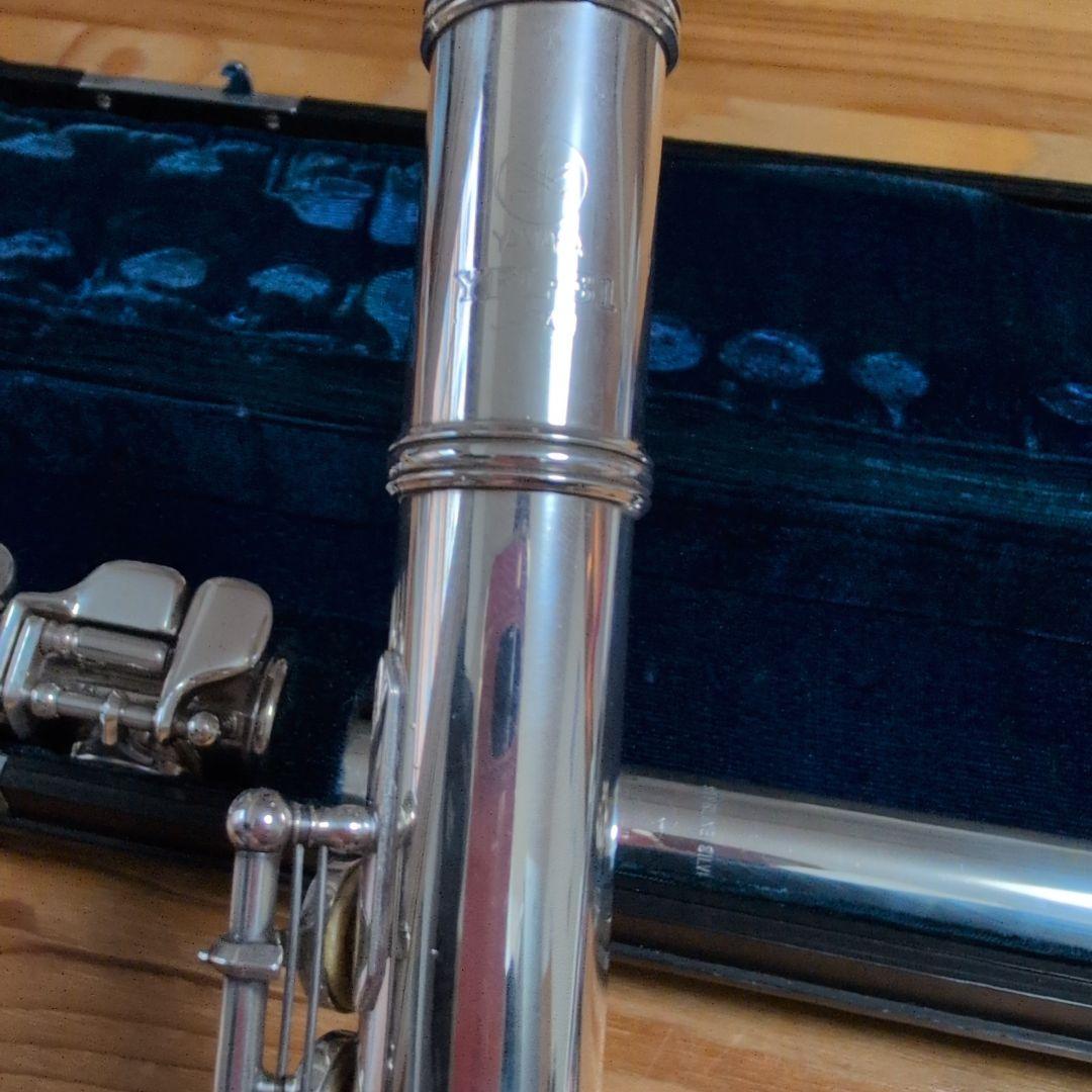 【中古送料込】YAMAHAフルート　YFL-31　頭部管銀製