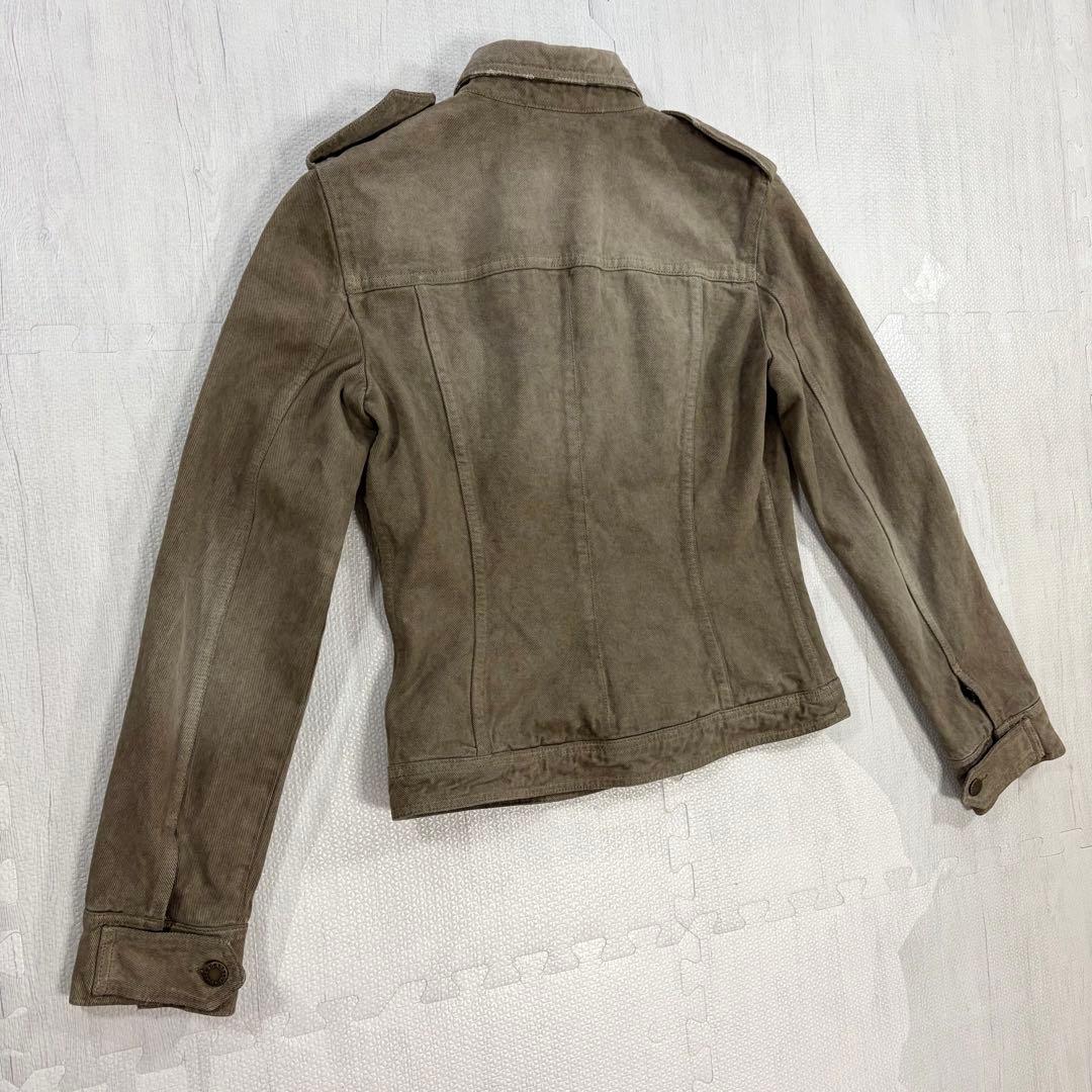 新品未使用 タグ付 ドルチェ&ガッバーナ ヒョウ柄 デニム ジャケット 40