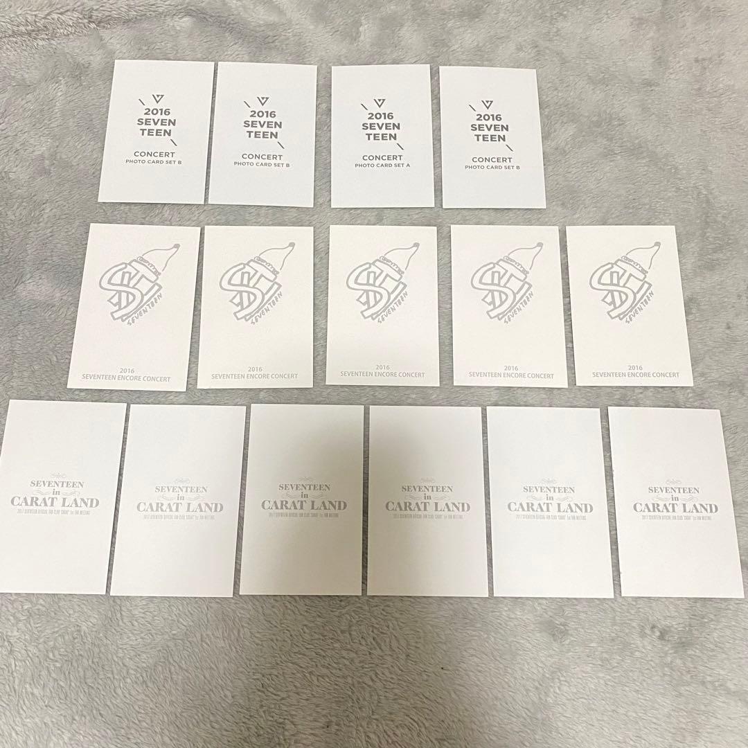 SEVENTEEN ジョンハン チェキ 12枚セット
